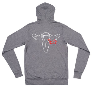 Tube Up #feminist Zip Hoodie